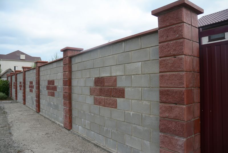Completed Block Wall