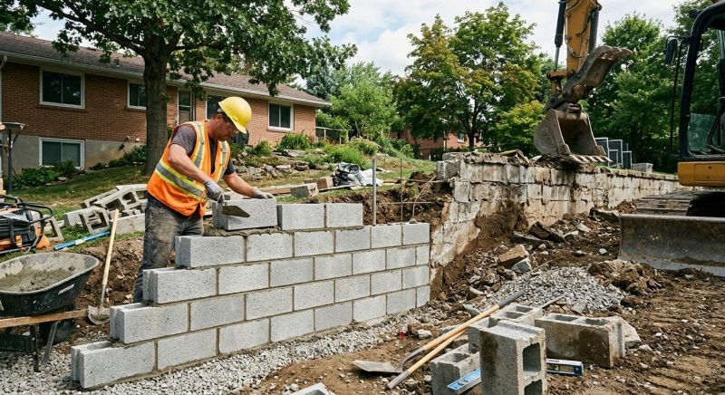 Block Wall Replacement Service